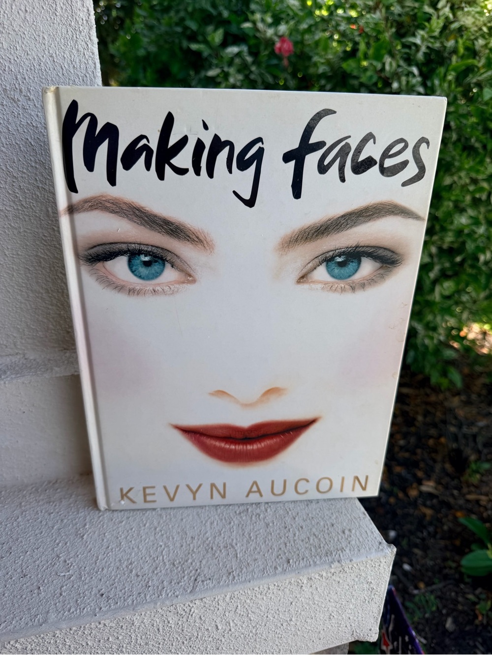 Kevyn Aucoin Making Faces 1997 First Edition Hardcover Makeup Beauty Book